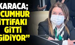 Gülizar Biçer Karaca; “Cumhur İttifakı Gitti Gidiyor”