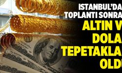 İstanbul’daki Toplantı Sonrası Altın Ve Dolar Tepetaklak Oldu