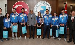 Rektör Kutluhan’da Şampiyonlara Tebrik!