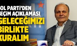 Sol Parti’den Seçim Açıklaması Geldi; “Geleceğimizi Birlikte Kuralım”