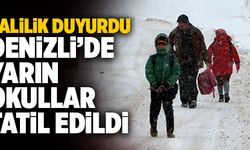 Son Dakika: Denizli’de Yarın Okullar Tatil Edildi