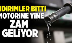 Son Dakika: Motorine Yine Zam Geliyor