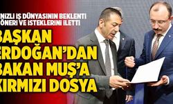 Başkan Uğur Erdoğan’dan Bakan Mehmet Muş’a Kırmızı Dosya