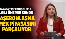 CHP’li Karaca; “Taşeronlaşma Emek Piyasasını Parçalıyor”