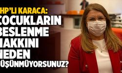 CHP’li Karaca’dan Sert Tepki! “Çocukların Beslenme Hakkını Neden Düşünmüyorsunuz?”