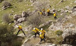 DAK Gönüllülerinin Zorlu Eğitimi Sürüyor