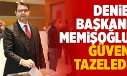 DENİB Başkanı Hüseyin Memişoğlu Güven Tazeledi