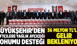 Denizli Büyükşehir'den Çiftçilere Yağlık Ayçiçeği Tohumu Desteği