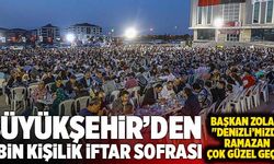Denizli Büyükşehir’den 7 Bin Kişilik İftar Sofrası