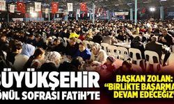 Denizli Büyükşehir’in Gönül Sofrası Fatih’te Kuruldu