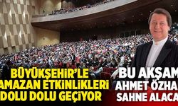 Denizli’de Bu Akşam Ahmet Özhan Sahne Alacak