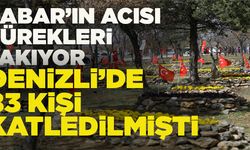 Denizli’de Cabar Katliamı Yüreklerde Kor Gibi Tazeliğini Koruyor