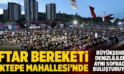 Denizli’de İftar Bereketi Aktepe Mahallesi’nde Yaşandı