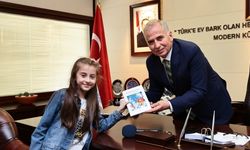 Küçük Yazardan Başkan Osman Zolan’a Ziyaret