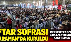 Merkezefendi Belediyesi’nin İftar Sofrası Karaman Mahallesi’nde Kuruldu