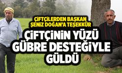 Merkezefendi’de Çiftçinin Yüzü Gübre Desteğiyle Güldü
