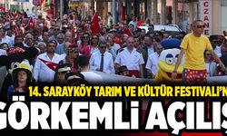 14. Sarayköy Tarım Ve Kültür Festivali’ne Görkemli Açılış
