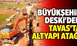 Büyükşehir DESKİ'den Tavas’ta Altyapı Atağı