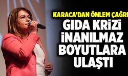 CHP’li Karaca; “Gıda Krizi İnanılmaz Boyutlara Ulaştı”