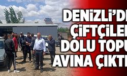 Denizli’de Çiftçiler Dolu Topu Avına Çıktı!