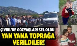 Denizli’de Kazada Hayatını Kaybeden Aile Fertleri Yan Yana Toprağa Verildi