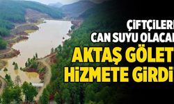 Denizli’de Yapımı Tamamlanan Aktaş Göleti Hizmete Girdi!
