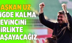 Denizlispor Başkanı Mehmet Uz; “Ligde Kalma Sevincini Birlikte Yaşayacağız”