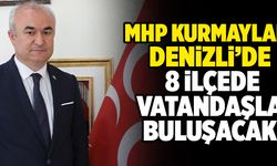 MHP Kurmayları Denizli’de 8 İlçede Vatandaşla Buluşacak