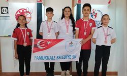 Pamukkale Belediyespor Sporcuları Madalya Bırakmadı