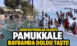 Pamukkale Ramazan Bayramında Doldu Taştı