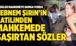 Şebnem Şirin’in Katilinden Mahkemede Şaşırtan Sözler