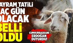 Kurban Bayramı Tatili Kaç Gün Olacak Belli Oldu