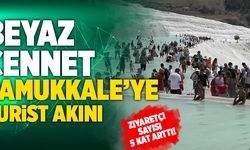 Beyaz Cennet Pamukkale'ye Gelen Ziyaretçi Sayısı 5 Kat Arttı