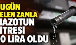 Bugün Gelen Zamla Mazotun Litresi 30 Lira Oldu