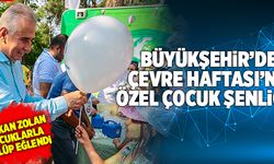 Büyükşehir’den Çevre Haftası’na Özel Çocuk Şenliği