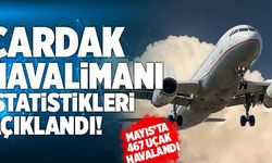 Çardak Havalimanı Mayıs Ayı İstatistikleri Açıklandı!