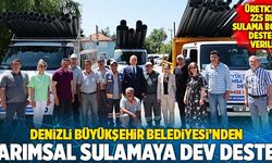 Denizli Büyükşehir Belediyesi’nden Tarımsal Sulamaya Dev Destek