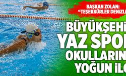 Denizli Büyükşehir Yaz Spor Okullarına Yoğun İlgi