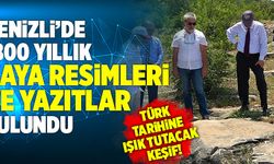 Denizli’de 1800 Yıllık Kaya Resimleri Ve Yazıtlar Bulundu! Türk Tarihine Işık Tutacak Keşif…