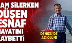 Denizli’de Cam Silerken Düşen Esnaf Hayatını Kaybetti