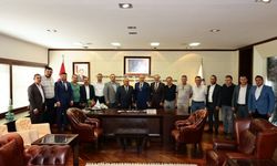 Denizli’de Esnaf Odaları Belediye Başkanı Osman Zolan’ı Ziyaret Etti