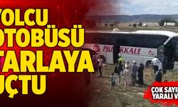 Denizli’de Yolcu Otobüsü Tarlaya Uçtu! Çok Sayıda Yaralı Var