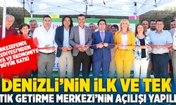 Denizli’nin İlk Ve Tek Atık Getirme Merkezi’nin Açılışı Yapıldı