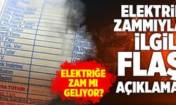 Elektriğe Zam Mı Geliyor? EPDK Başkanı Yılmaz’dan Flaş Açıklama!