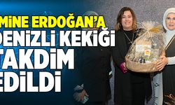 Emine Erdoğan’a Denizli Kekiği Takdim Edildi
