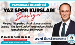 Pamukkale’de Yaz Spor Kursları 2.Etap Başvuruları Başladı