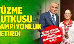Yüzebilmek İçin Denizli’ye Taşındı Türkiye Şampiyonluğuna Ulaştı