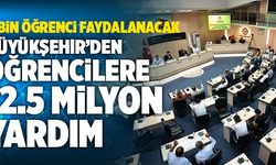 Denizli Büyükşehir’den Öğrencilere 12.5 Milyon Yardım