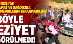 Denizli’de Damat Ve Sağdıcına Etmediklerini Bırakmadılar!