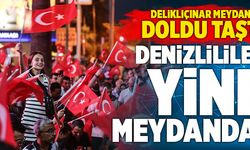 Denizlililer 15 Temmuz’da Yine Meydanlarda Buluştu